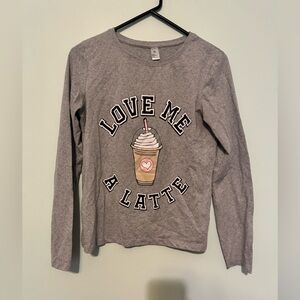 Just Be Gray Long Sleeve Shirt